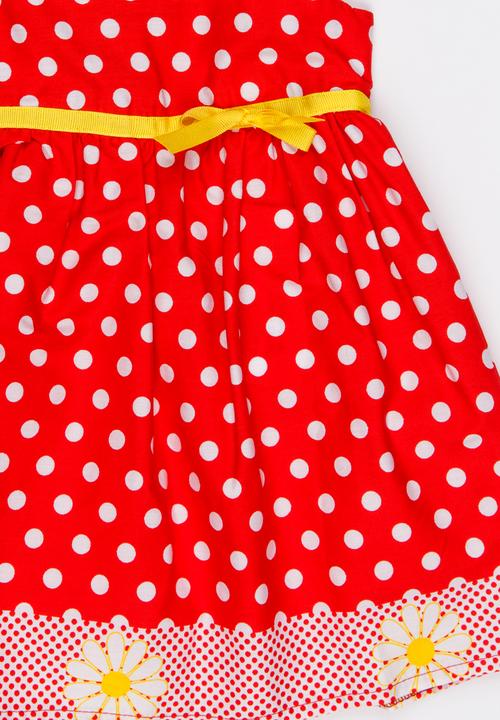 Twin Clothing - Spotted Dress Multi-colour