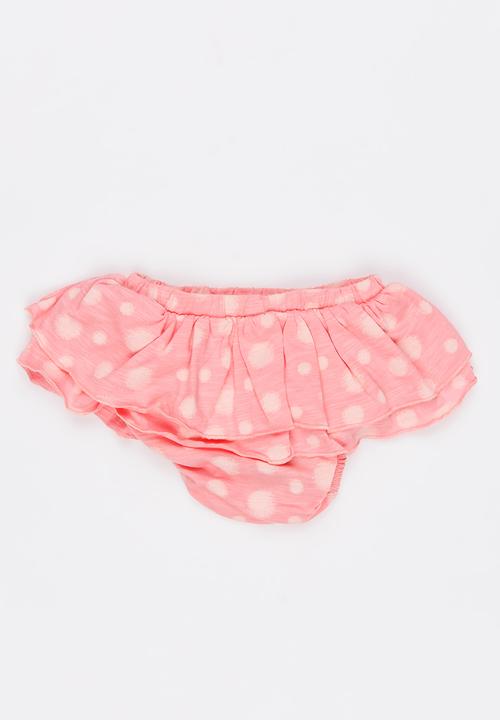 Soobe - Girls Nappy Briefs Pale Pink
