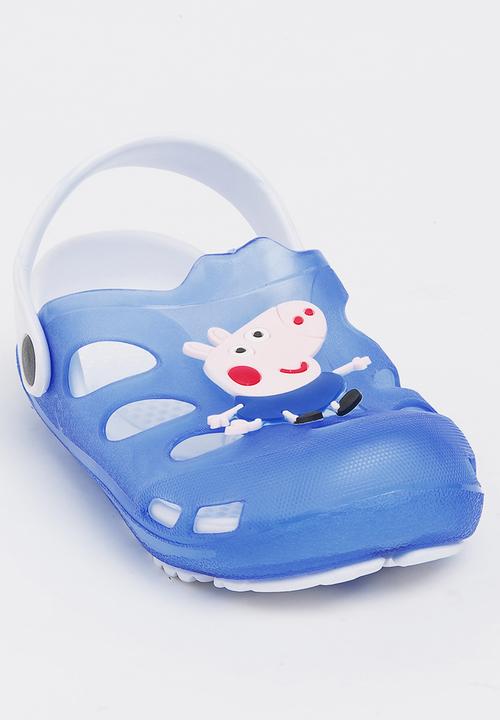 Pop Candy - Printed Sandals Pale Blue