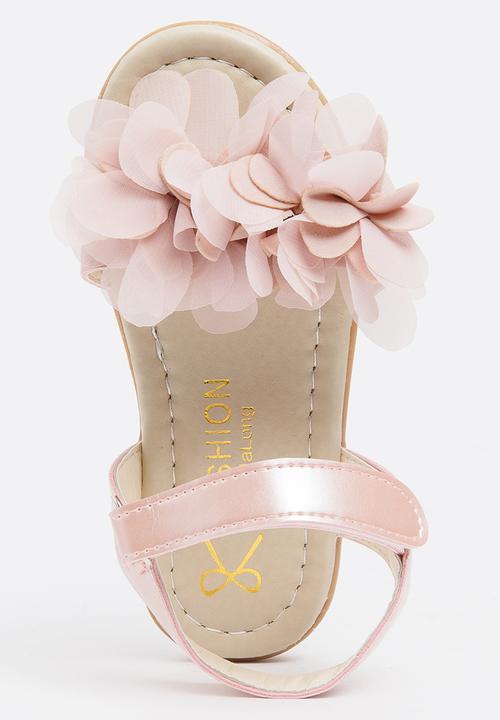 Pop Candy - Flower Sandal Pale Pink