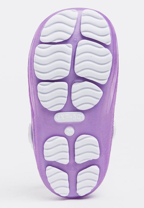Pop Candy - Printed Sandals Pale Purple