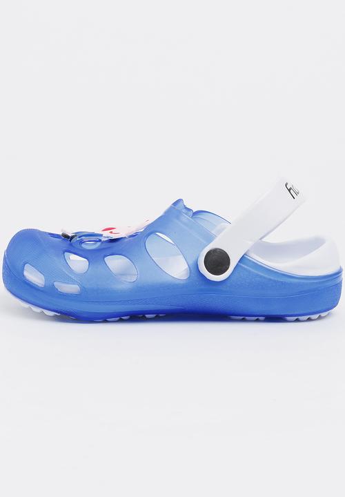 Pop Candy - Printed Sandals Pale Blue