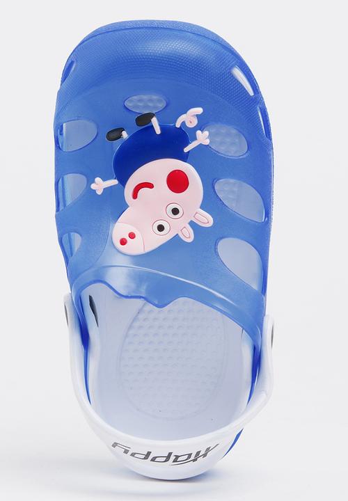 Pop Candy - Printed Sandals Pale Blue