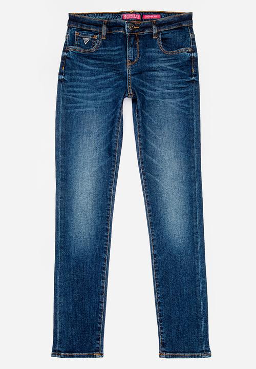 GUESS - NYX Skinny Jeans Dark Blue