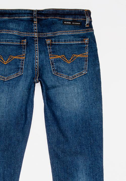 GUESS - NYX Skinny Jeans Dark Blue
