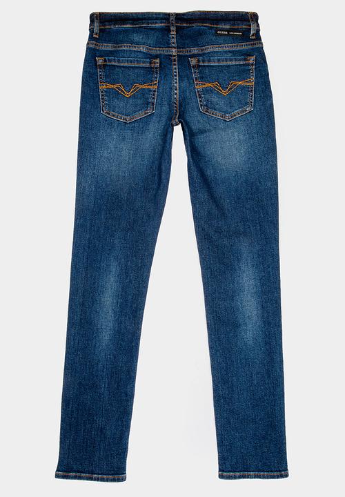 GUESS - NYX Skinny Jeans Dark Blue