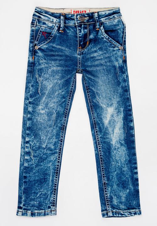 SOVIET - Heath Skinny Denim Jean Mid Blue