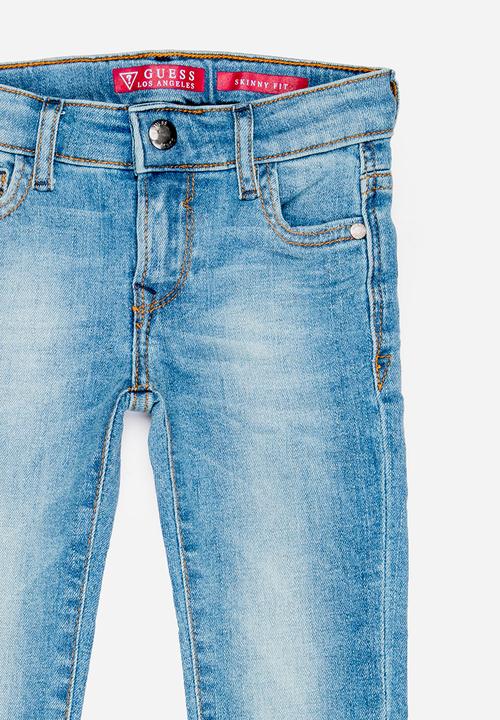 GUESS - Alfa Skinny Jeans Blue