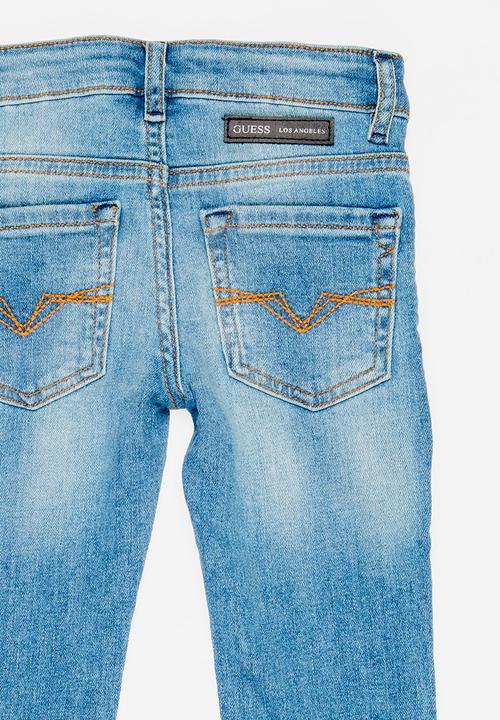 GUESS - Alfa Skinny Jeans Blue