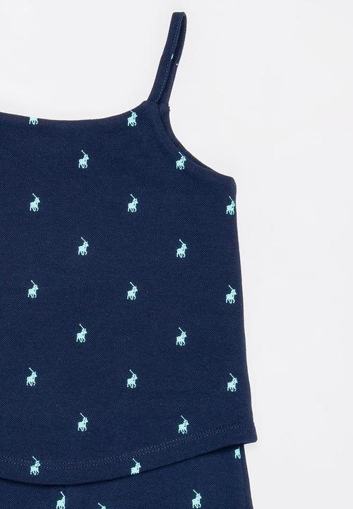 POLO - Tiana Layered Jumpsuit Navy