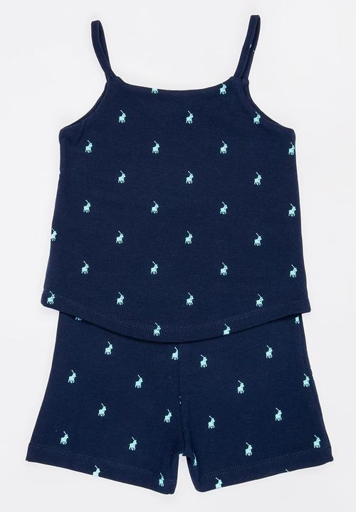 POLO - Tiana Layered Jumpsuit Navy