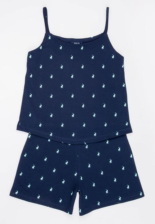 POLO - Tiana layered jumpsuit - navy