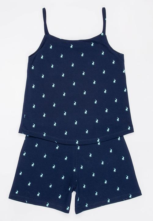 POLO - Tiana layered jumpsuit - navy