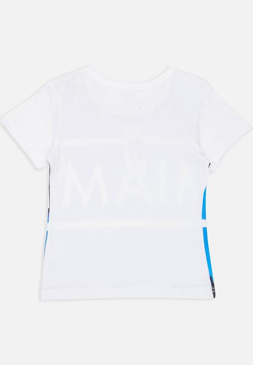 Twin Clothing - Miami Printed T-shirt White
