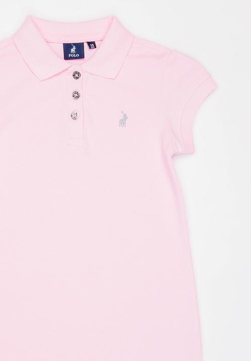 POLO - Dakota Golfer Dress Mid Pink