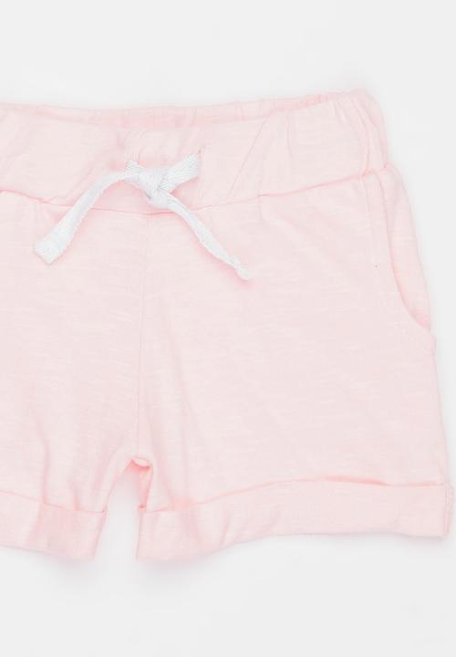 MINOTI - Basic Slub Jersey Short Mid Pink