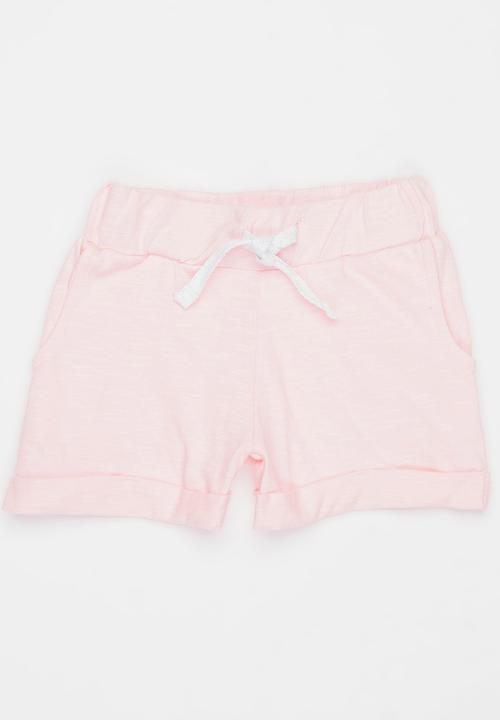 MINOTI - Basic Slub Jersey Short Mid Pink