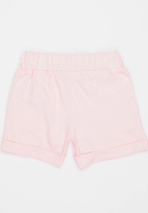 MINOTI - Basic Slub Jersey Short Mid Pink