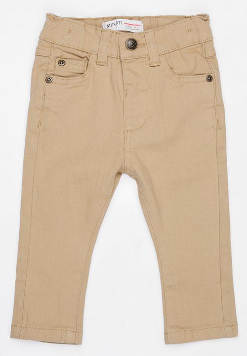 MINOTI - Basic Slub Twill Jean Stone