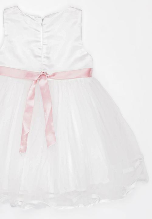 Pop Candy - Printed Dress White