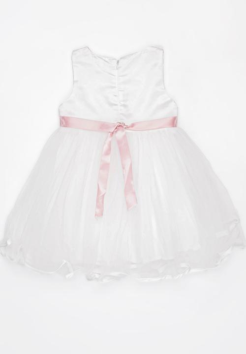 Pop Candy - Printed Dress White