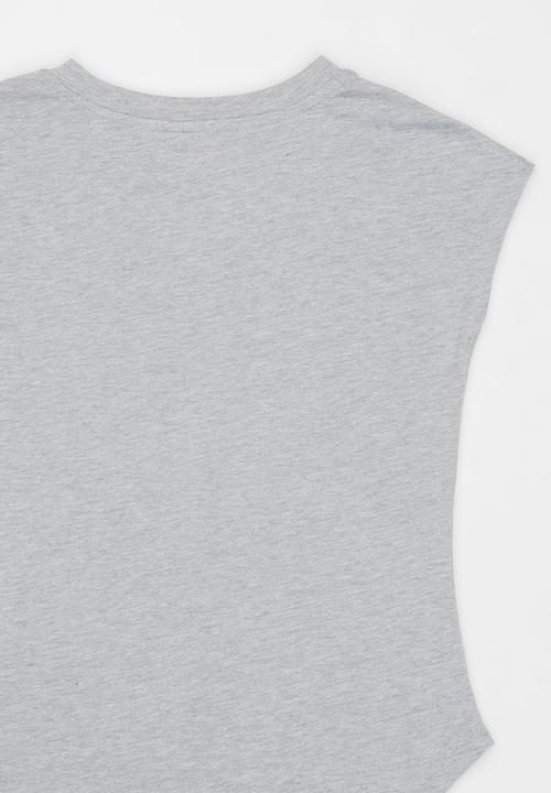 Nike - Nike Jumbo Futura Tee Dark Grey