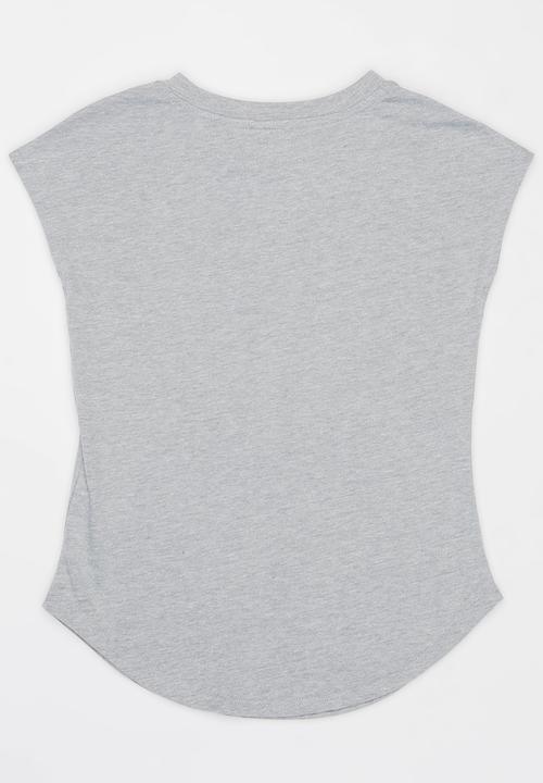 Nike - Nike Jumbo Futura Tee Dark Grey