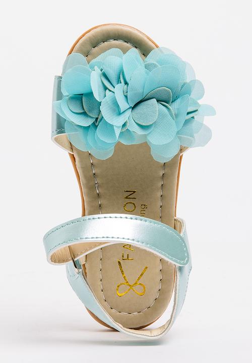 Pop Candy - Flower Sandal Blue