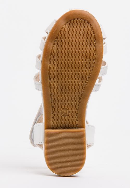 Pop Candy - Cage Sandals White