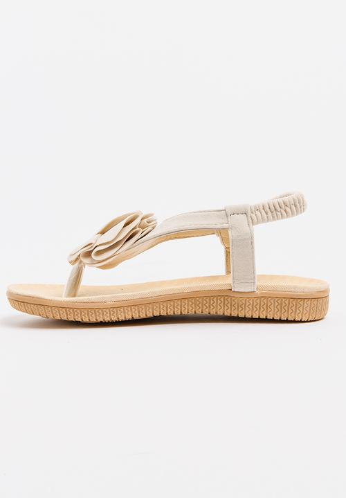 Pop Candy - Flower Sandal Nude