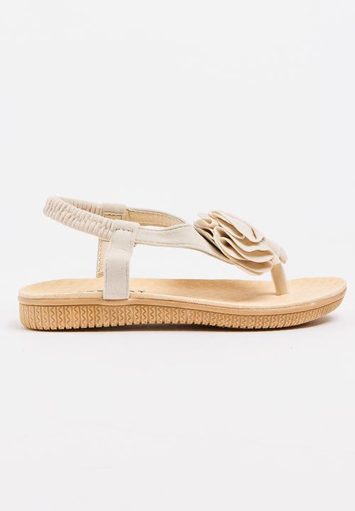 Pop Candy - Flower Sandal Nude