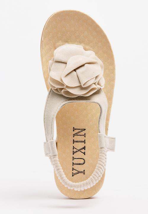 Pop Candy - Flower Sandal Nude
