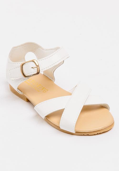 Pop Candy - Strappy Sandals White