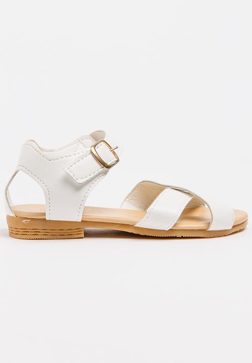 Pop Candy - Strappy Sandals White
