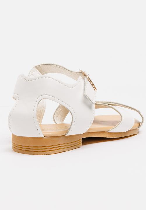 Pop Candy - Strappy Sandals White