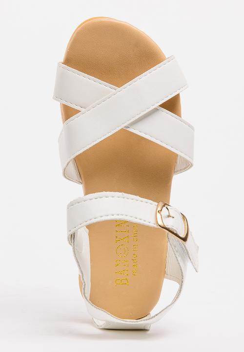 Pop Candy - Strappy Sandals White