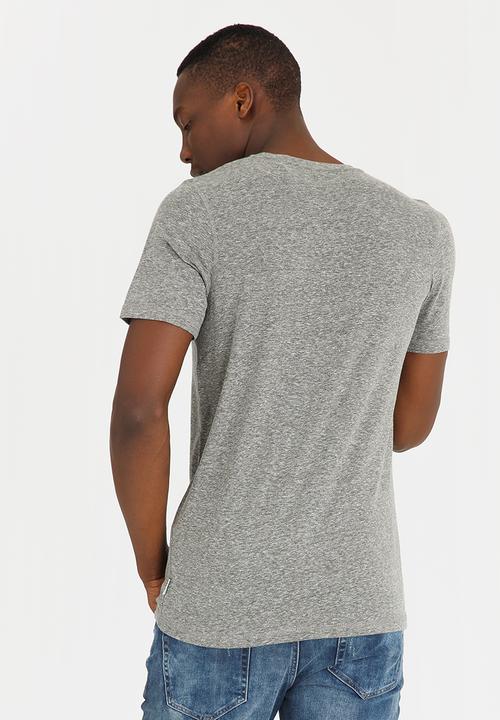 Jack & Jones - Jolla Crew Neck Tee Grey