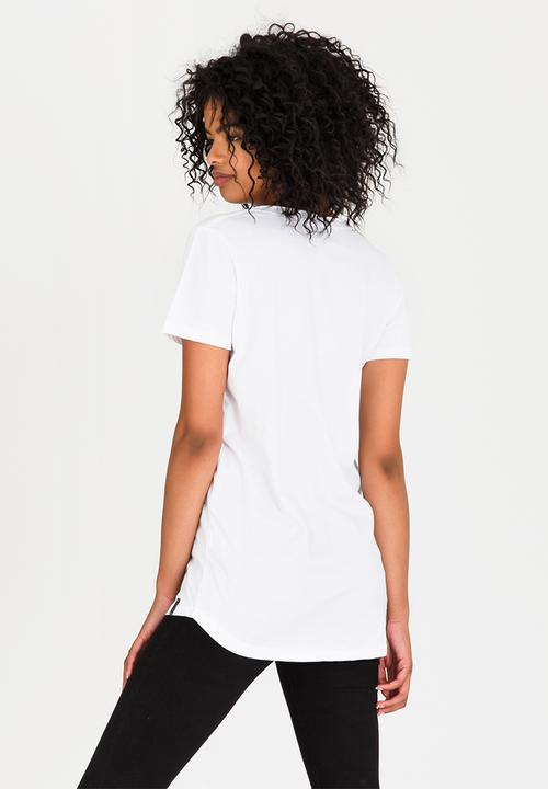 JEEP - Photo Printed V-neck Tee White