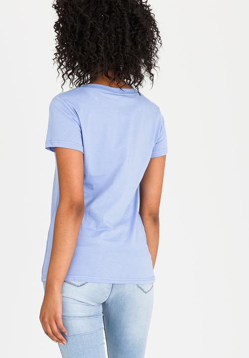 JEEP - Circle Logo Tee Mid Blue