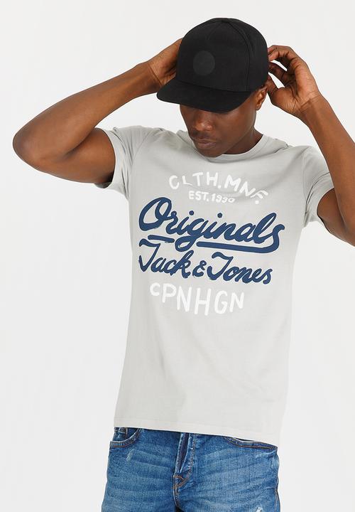 Jack & Jones - Surf Tee Grey