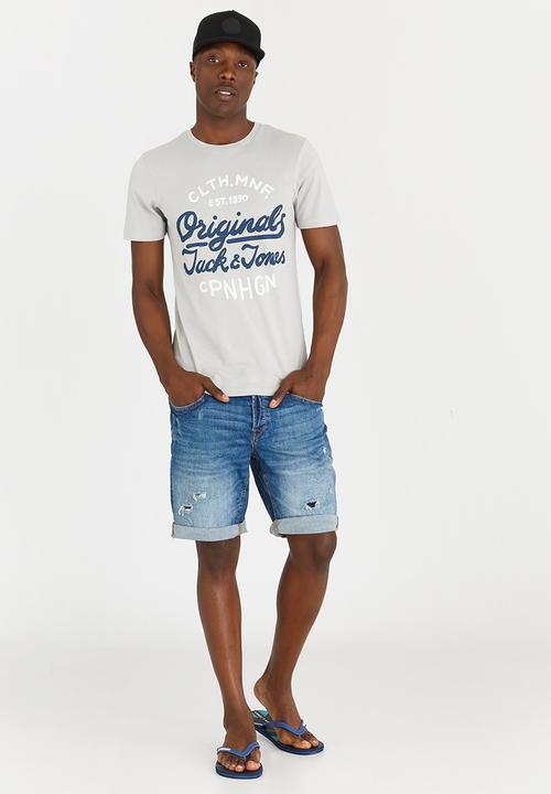 Jack & Jones - Surf Tee Grey