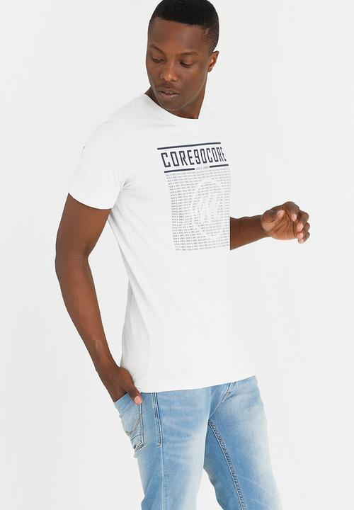 Jack & Jones - Words Tee Stone