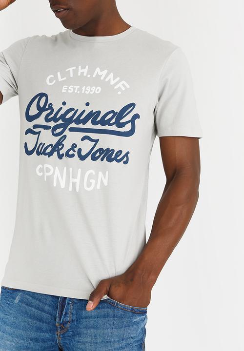 Jack & Jones - Surf Tee Grey