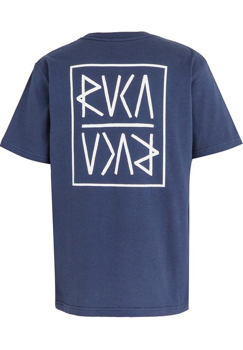 RVCA - Flip  Rvca Tee Navy
