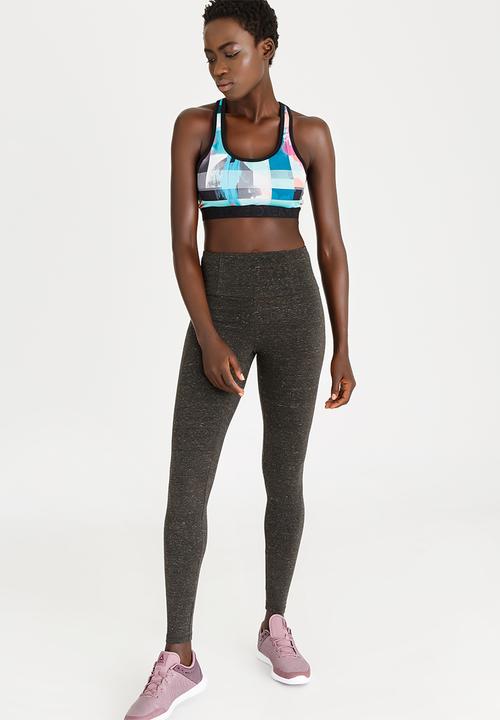 Lithe - Racer Back Crop Top Multi-colour