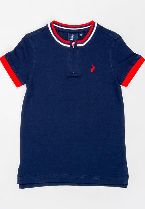 POLO - Craig Quarter Zip Golfer Navy