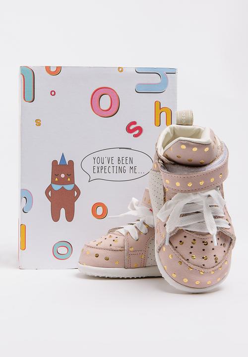 shooshoos - The Be All  High  Top Sneaker Pale Pink