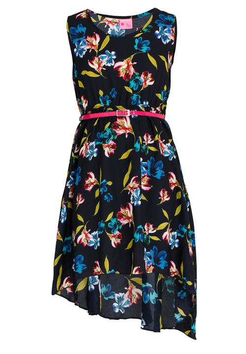 Twin Clothing - Printed Dress Navy
