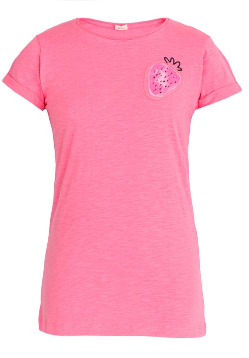 Soobe - Girl Short Sleeve Tee Mid Pink