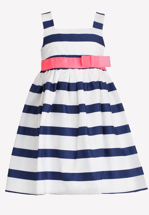 Twin Clothing - Stripe Dress Multi-colour
